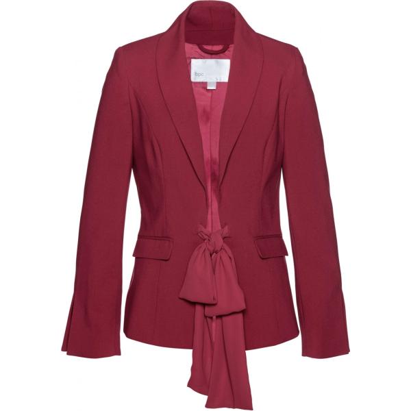 Blazer con fiocco rosso BODYFLIRT boutique viola