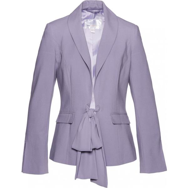 Blazer con fiocco viola Bpc selection viola