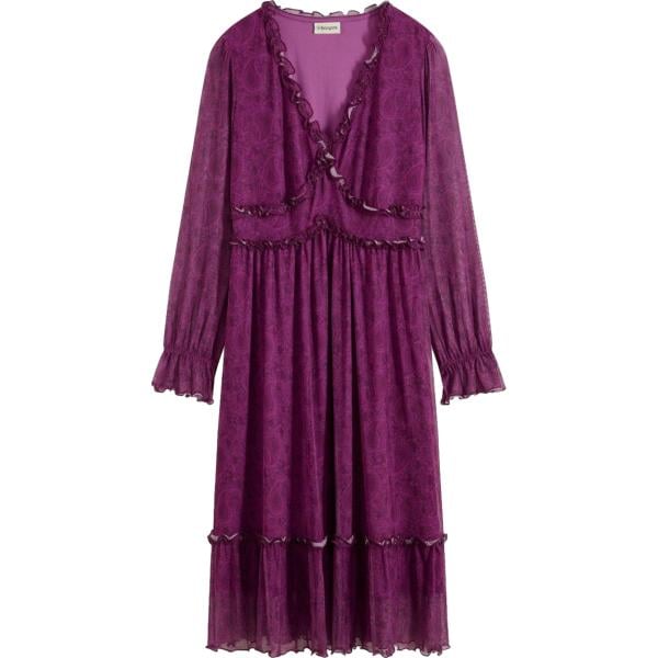 vestiti midi/longuette bonprix viola