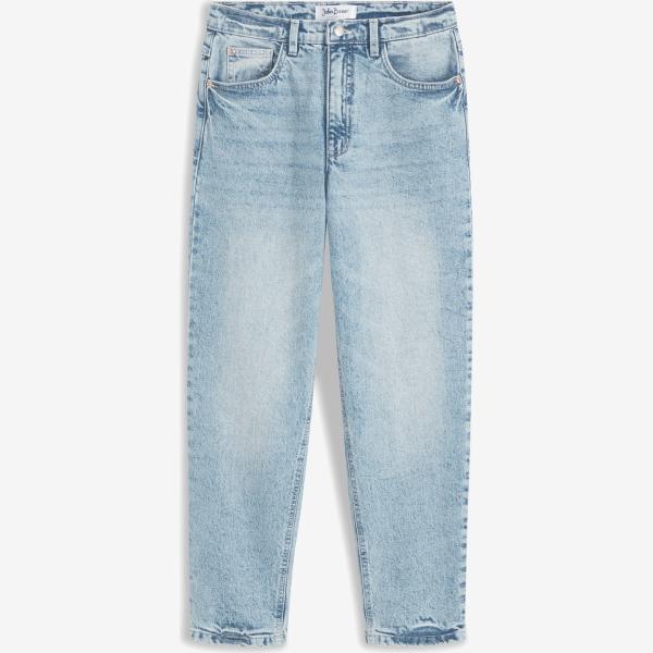 jeans mom bonprix blu