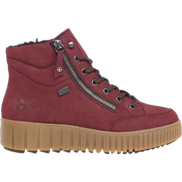 Sneakers alte da donna in marrone scuro bonprix