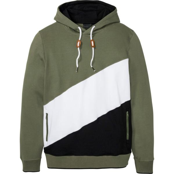felpe con cappuccio Rainbow verde