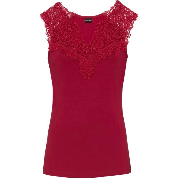 top Bodyflirt rosso