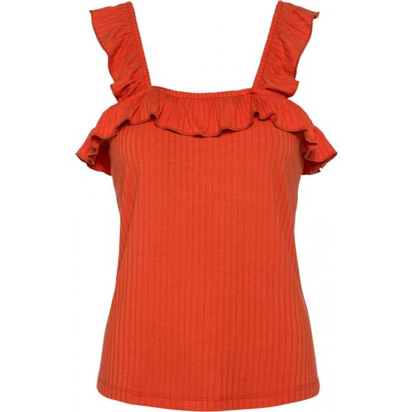 top Bodyflirt arancione