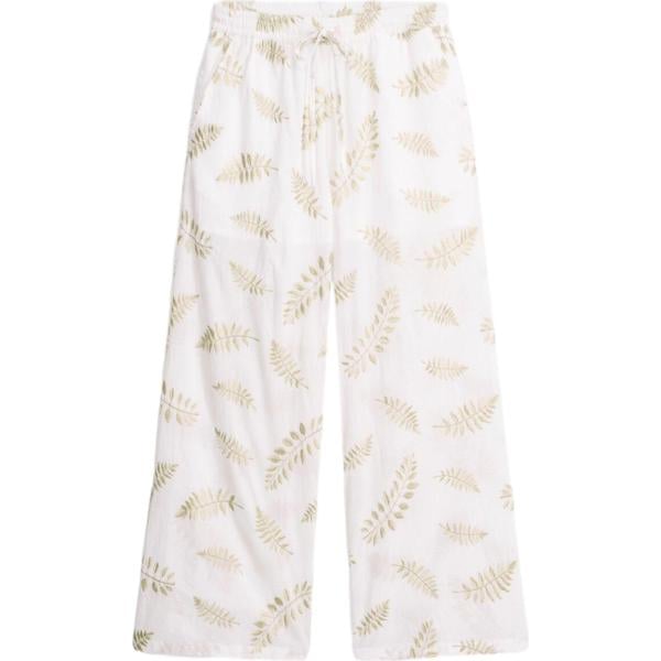 Pantaloni a palazzo da donna in bianco neve bonprix