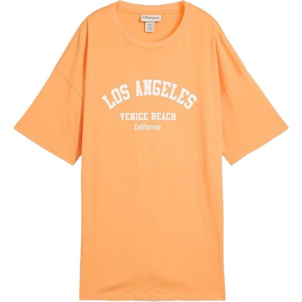 t-shirt bonprix arancione