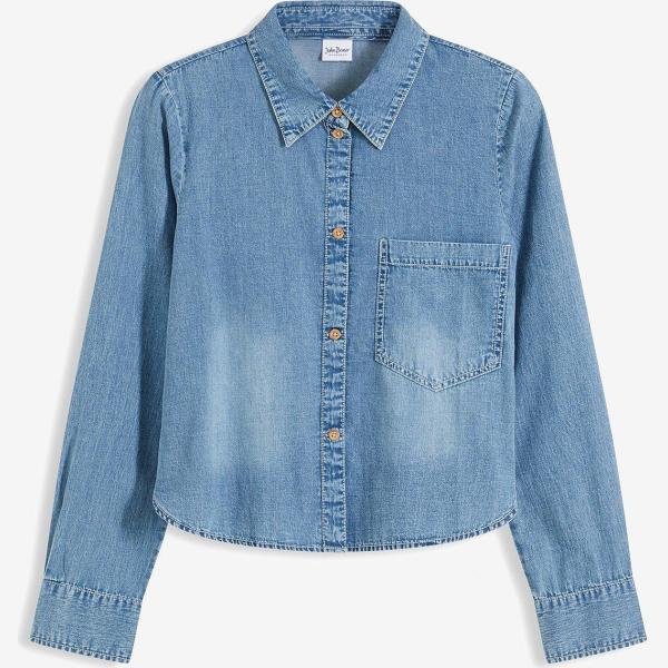 camicie bonprix blu