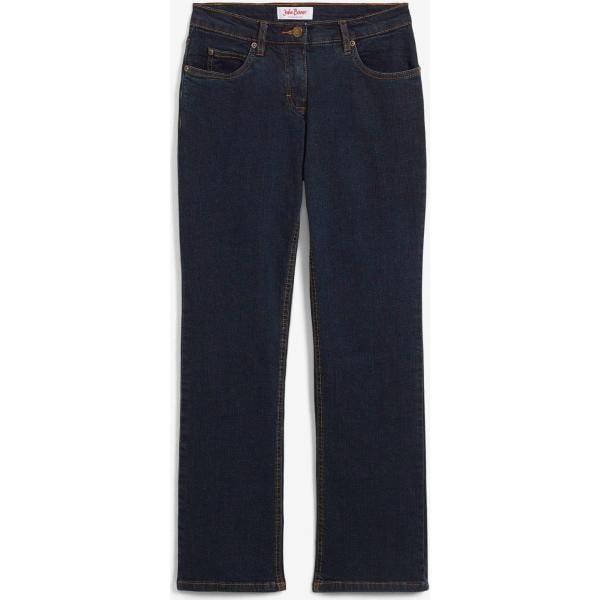 jeans dritti bonprix blu