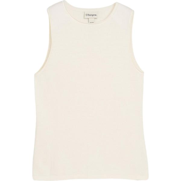 top bonprix bianco