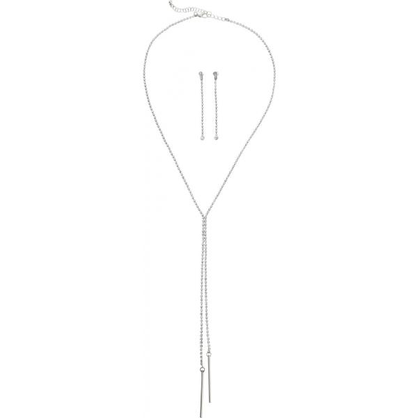 Collana pendenti bonprix grigio