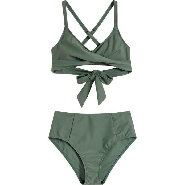 bikini bonprix verde