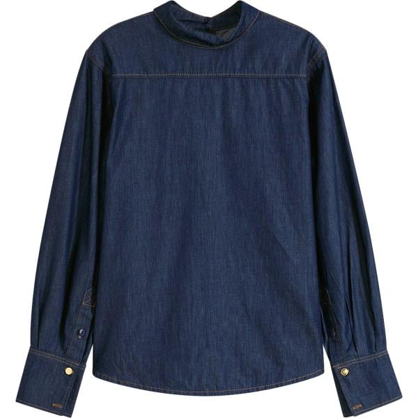 camicie bonprix blu
