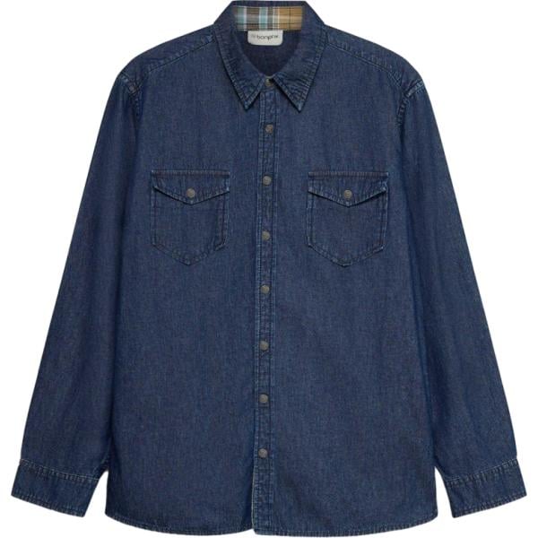 camicie bonprix blu