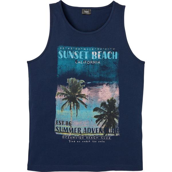 canottiere bonprix blu con stampe