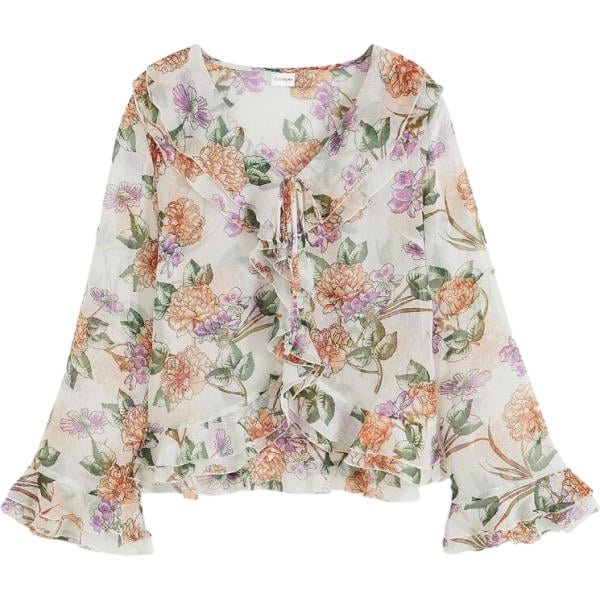 bluse bonprix bianco