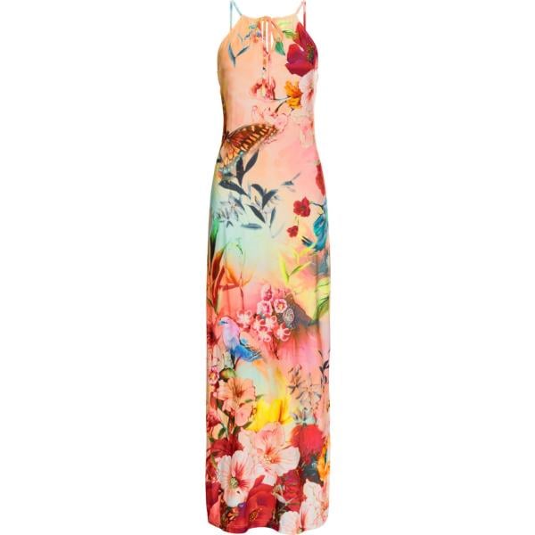 vestiti lunghi bonprix rosa a fiori