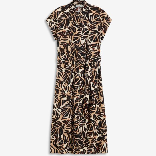 vestiti midi/longuette bonprix marrone