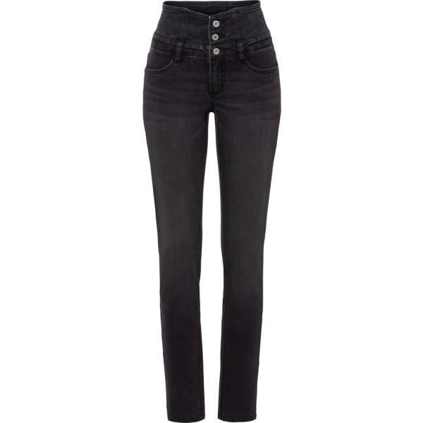 jeans skinny Rainbow nero