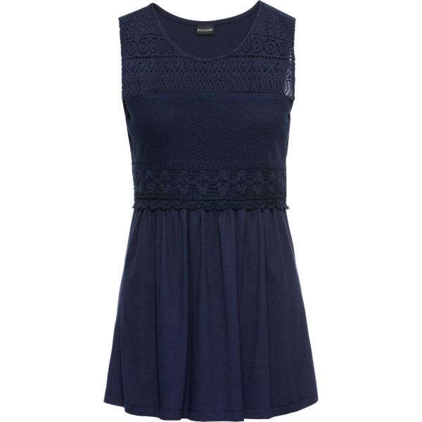 top bonprix blu