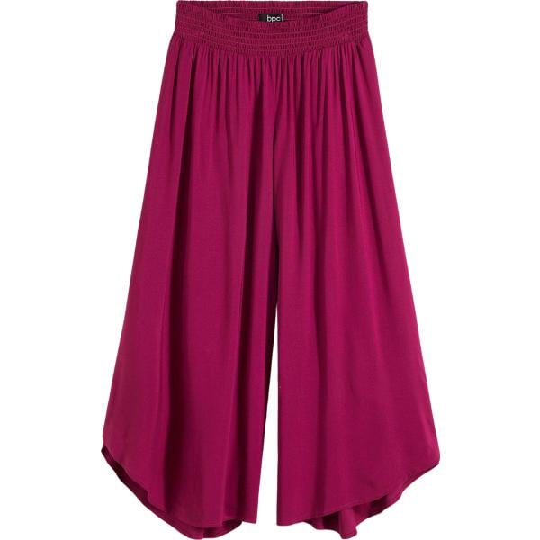 pantaloni culotte bonprix rosso