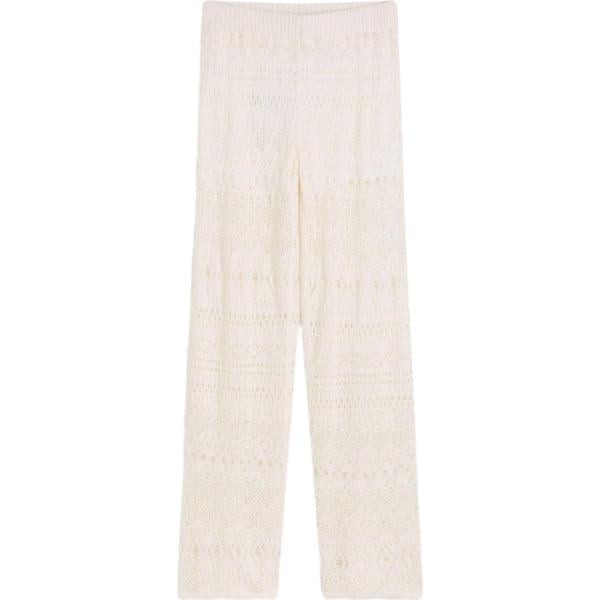 pantaloni bonprix bianco
