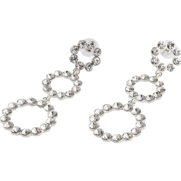 Orecchini con cerchi argento Bpc bonprix collection grigio