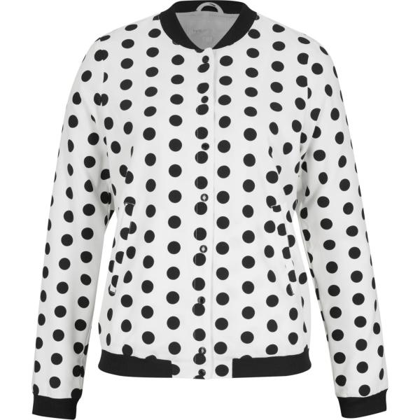 bomber Bpc selection bianco a pois