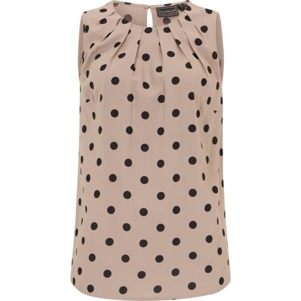 top bonprix marrone