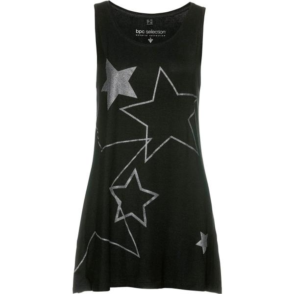 top bonprix nero