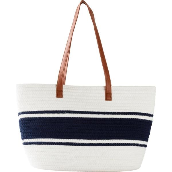 shopping bag Bpc bonprix collection bianco a righe