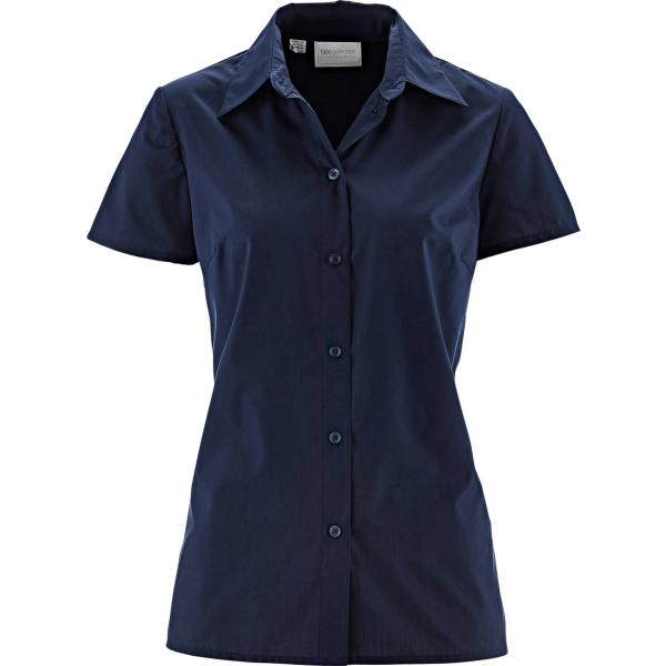 camicie a manica corta bonprix blu