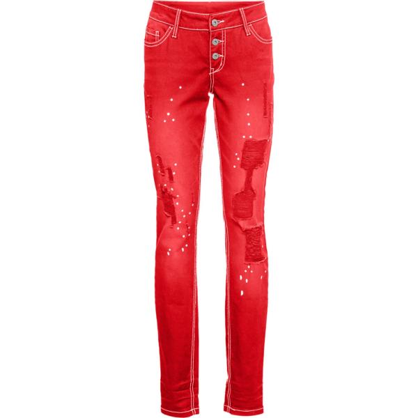 pantaloni Rainbow rosso