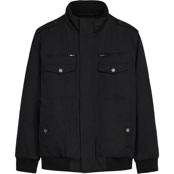 Bomber da uomo in nero pece bonprix