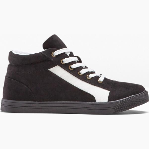 sneakers alte bonprix grigio