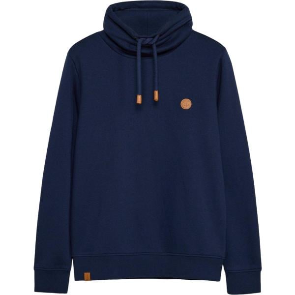 Felpa da uomo in blu scuro in ecopelle bonprix
