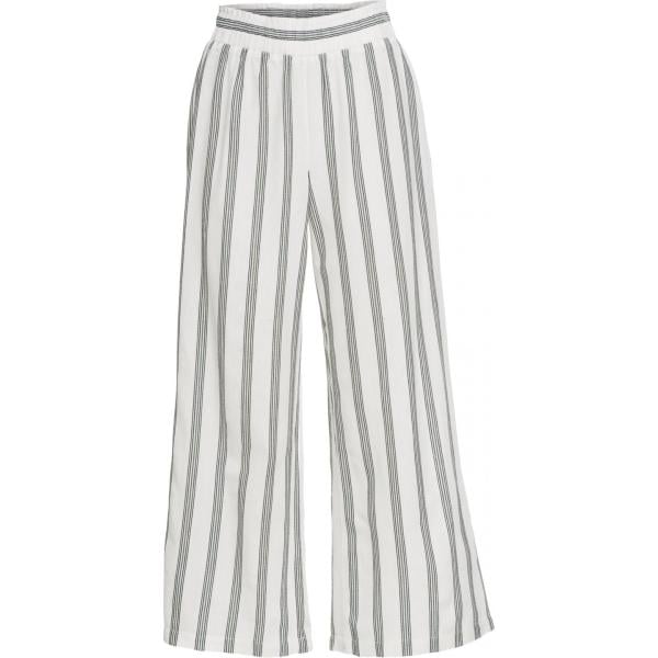 pantaloni culotte Rainbow nero a righe