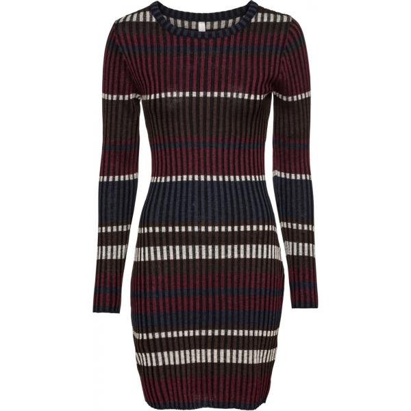 vestito corto BODYFLIRT boutique rosso a righe