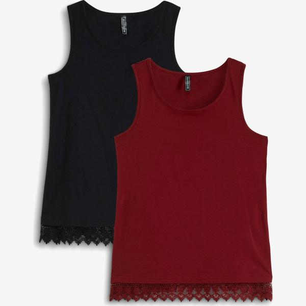 top bonprix rosso