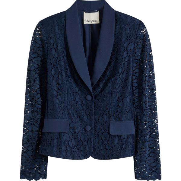 blazer bonprix blu