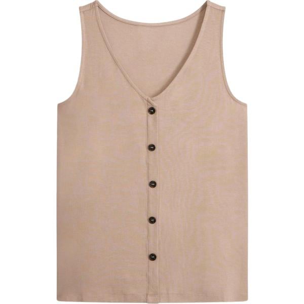top bonprix marrone
