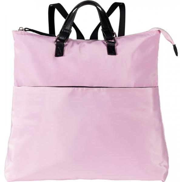 Zaino con zip interno foderato con scomparti rosa Bpc bonprix collection rosa