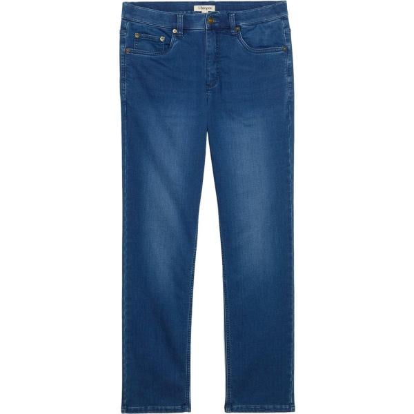 jeans dritti bonprix blu