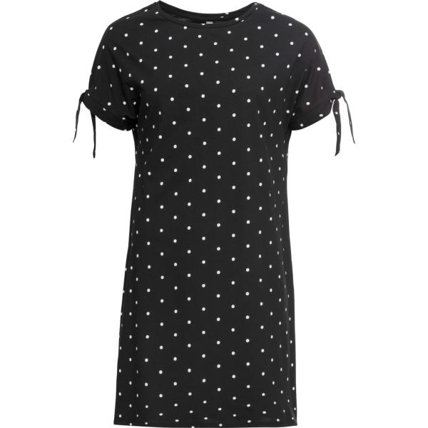 vestiti corti Rainbow nero a pois