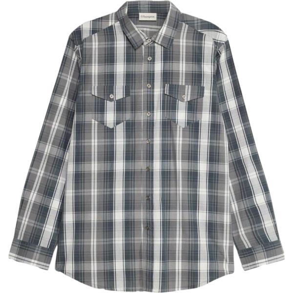 camicie bonprix grigio