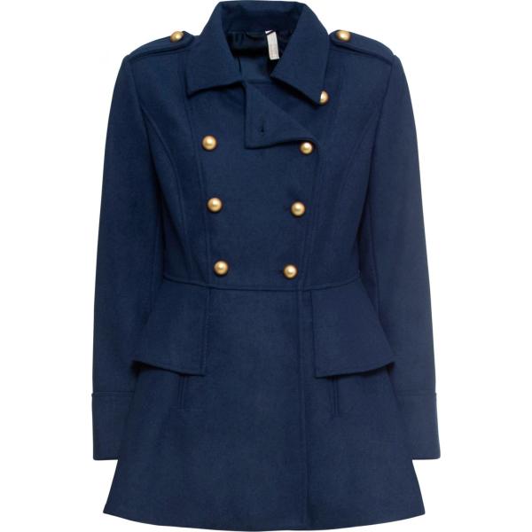 cappotti BODYFLIRT boutique blu military