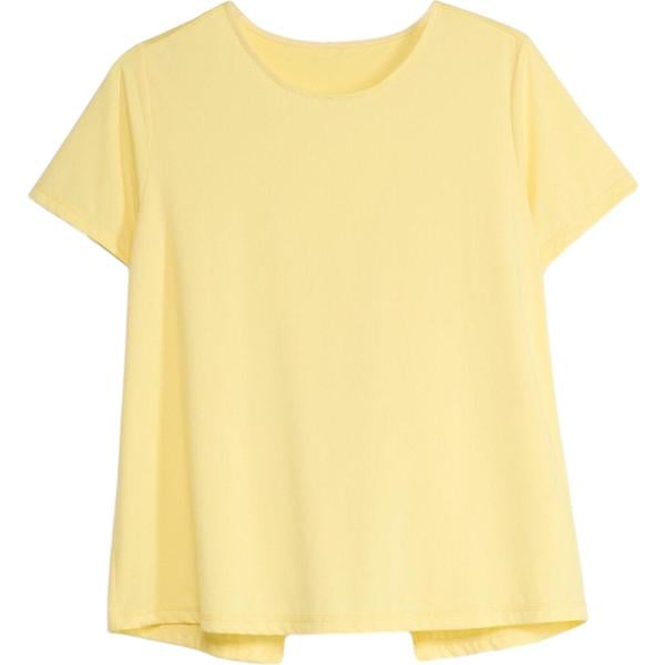 Top sportivo da donna in giallo chiaro bonprix