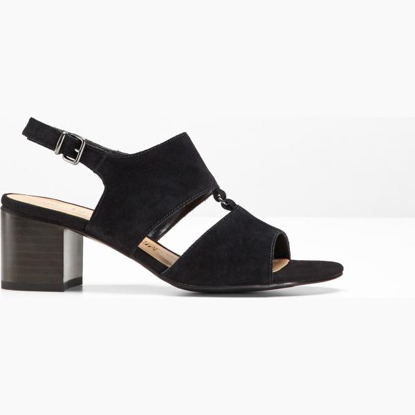 sandali col tacco Bpc selection nero