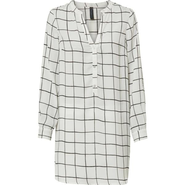 bluse bonprix bianco a quadri