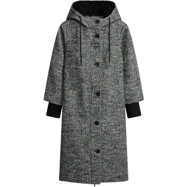 Cappotto da donna in grigio scuro lavorato a maglia bonprix bonprix