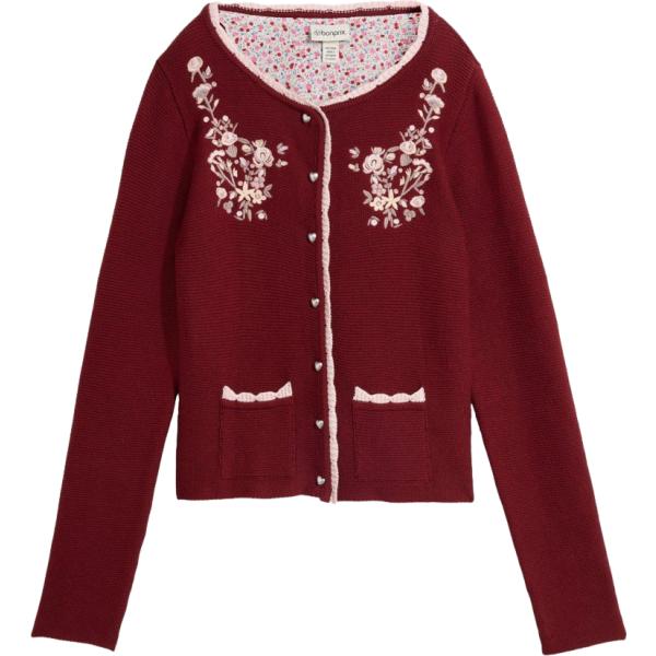 cardigans bonprix rosso